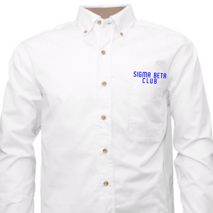 Sigma Beta Club-Long Sleeve Button-down Shirt