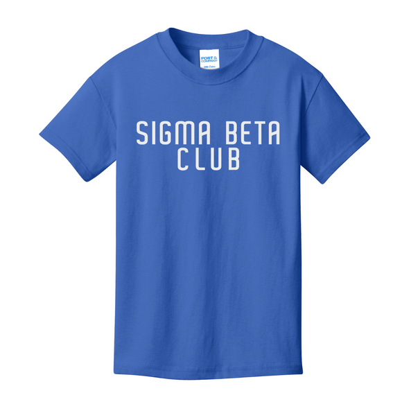 Sigma Beta Club Crewneck Tee