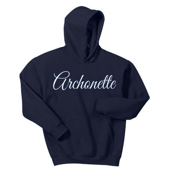 Zeta Archonette Navy Hoodie