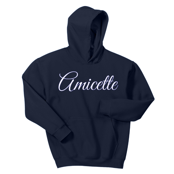 Zeta Amicette Navy Hoodie