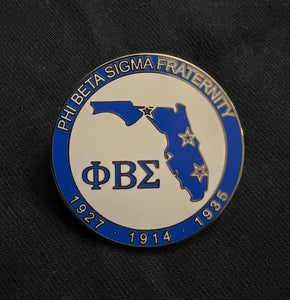 Florida Sigma State Lapel Pin