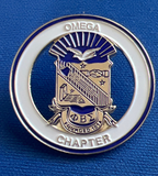 Phi Beta Sigma (Omega Chapter) Lapel Pin