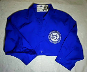 Royal Blue - Zeta Phi Beta Sorority Long Sleeve Button-down Shirt