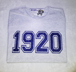 Zeta Phi Beta 1920 Glitter T-shirt