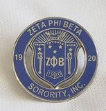 Zeta Phi Beta Sorority Lapel Pins (VARIOUS STYLES)